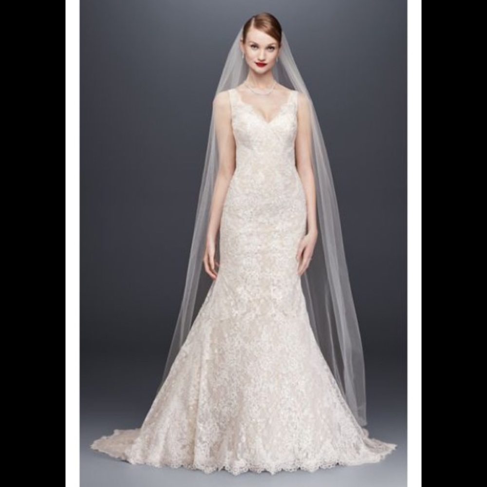 NWT lace mermaid wedding dress